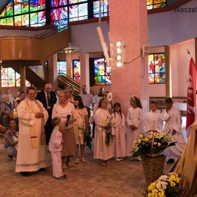 Nawiedzenie figury Św. Michała Archanioła z groty Gargano w Słubicach