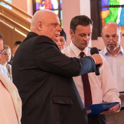 Nawiedzenie figury Św. Michała Archanioła z groty Gargano w Słubicach