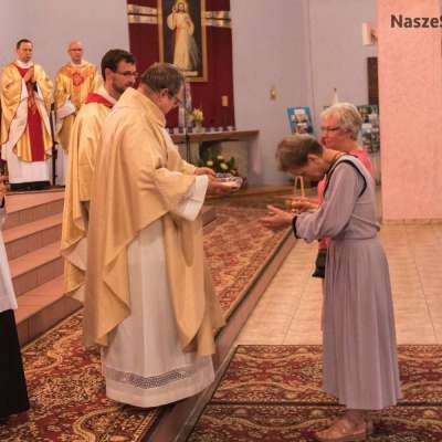 Nawiedzenie figury Św. Michała Archanioła z groty Gargano w Słubicach