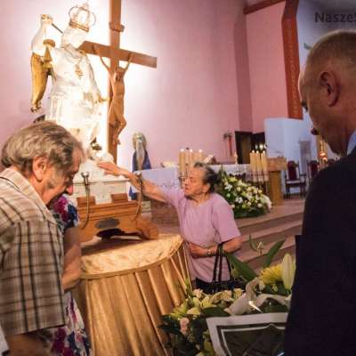 Nawiedzenie figury Św. Michała Archanioła z groty Gargano w Słubicach