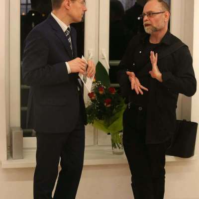 W Galerii OKNO odbył się wernisaż wystawy Pawła Janczaruka i Anny Szafran „Baletnica w mieście. Księga 1 i 2”.