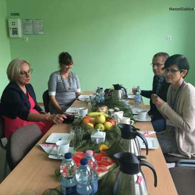 Ewa Rawa – Lubuski Kurator Oświaty z wizytą w słubickim przedszkolu
