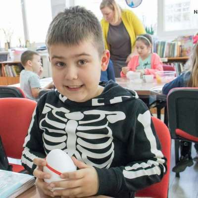 Warsztat wielkanocny w słubickiej bibliotece