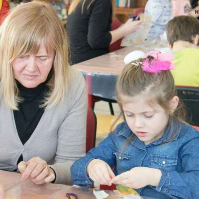 Warsztat wielkanocny w słubickiej bibliotece