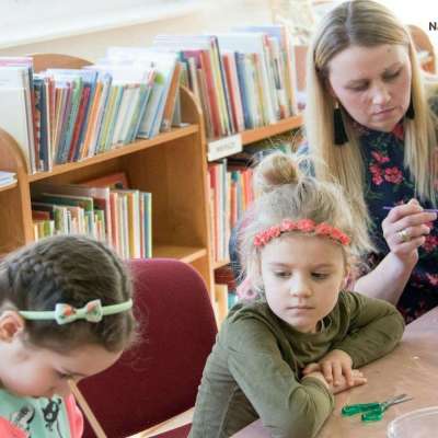 Warsztat wielkanocny w słubickiej bibliotece