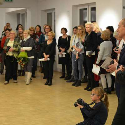 W Galeri OKNO odbył się wernisaż wystawy Pawła Janczaruka i Anny Szafran „Baletnica w mieście. Księga 1 i 2”.