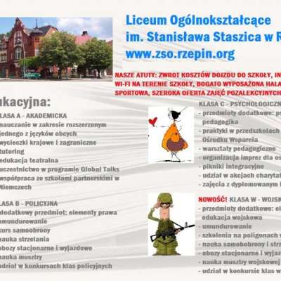 Dzień Otwartych Drzwi w Liceum Ogólnokształcącym w Rzepinie